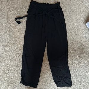 Abound S black cotton pants